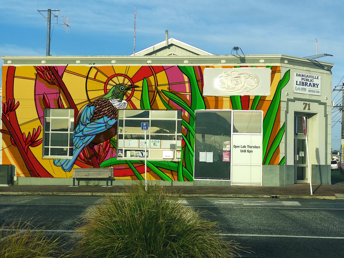 Dargaville Library to get mural makeover  